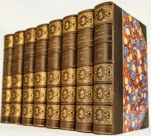 1891 History of England in the 18th Century by Lecky Eight Volumes Leather Fine - Picture 1 of 12