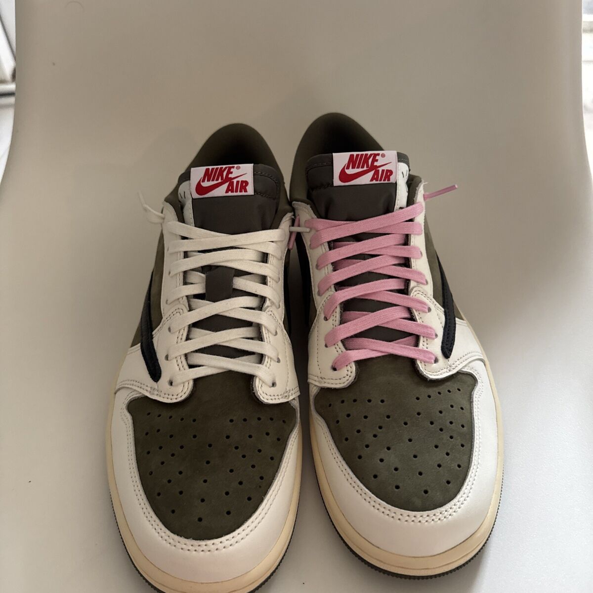 Travis Scott x Air Jordan 1 Retro OG SP Low Reverse Olive Travis Scott x Air Jordan 1 Retro OG SP Low Reverse Olive