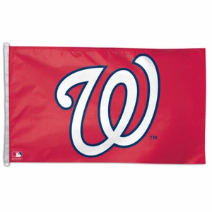 WASHINGTON NATIONALS 3'X5' HOUSE FLAG WALL BANNER MLB LICENSED USA SELLER - Picture 1 of 1