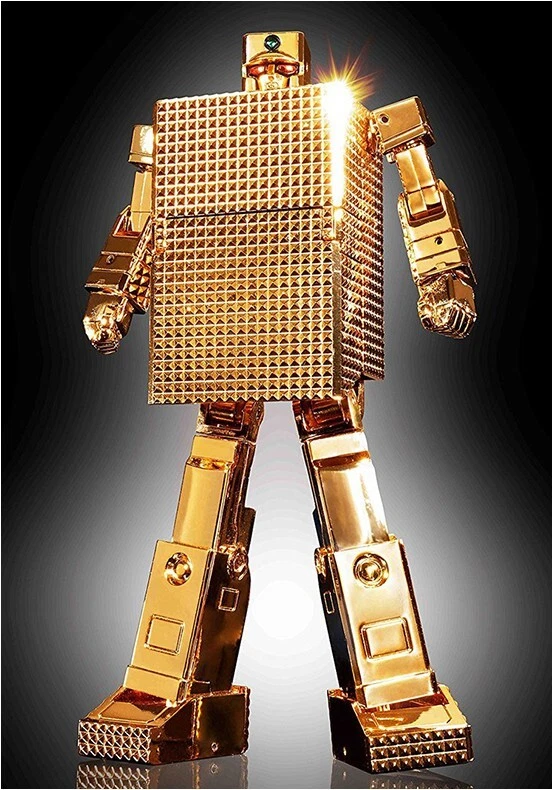 Figura de acción BANDAI Soul of Chogokin GX-32G24 CHAPADO EN ORO 24K Ver NUEVA Foto 1 de 4