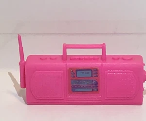 Barbie Puppe Ghettoblaster Stereo Hot Pink 1995 Mini Van (nicht enthalten) Zubehör - Bild 1 von 6