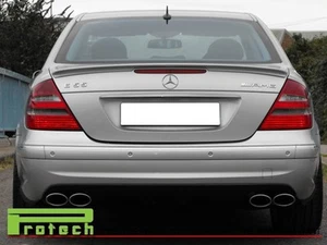 AMG Style Painted Silver 775 Trunk Lip Spoiler Fit W211 E280 E300 E320 E350 E500 - Picture 1 of 1