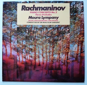 Moura Lympany Rachmaninov Piano Concerto no 2 LP 12" - Picture 1 of 1