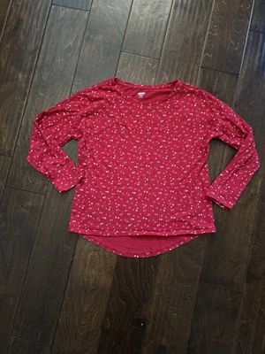 Camiseta de manga larga Old Navy grande más suave para niña Foto 1 de 4