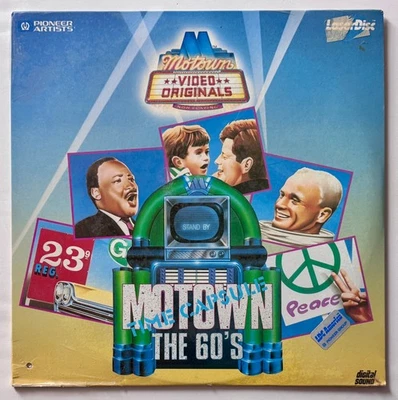 Motown Time Capsule - The 60's Laserdisc Video Originals LD 1986 - New Sealed Foto 1 de 4
