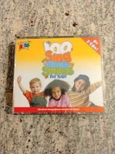 100 Singalong Songs for Kids by Cedarmont Kids (CD, 2007) New Sealed - Picture 1 of 3