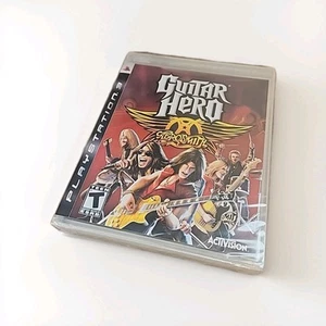 **New & Sealed** | Guitar Hero: Aerosmith (Sony PlayStation 3 PS3, 2008) Game - Picture 1 of 4