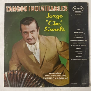 JORGE CHE SARELI - TANGOS INOLVIDABLES - 1970 MEXICAN LP - Picture 1 of 4