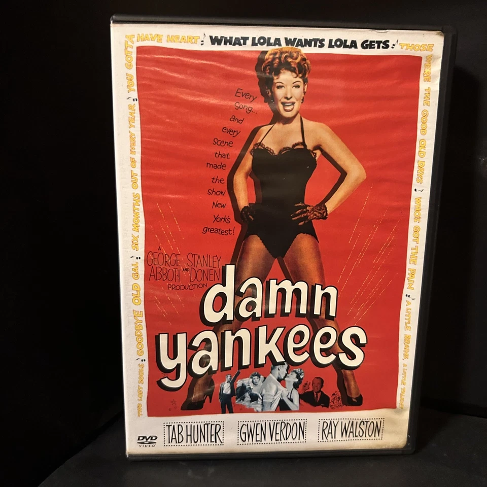 Damn Yankees DVD 1958 Stars Tab Hunter & Gwen Verdon US Release VGC R1 Rare HTF - Image 1 of 3