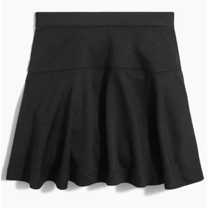 Crewcuts Uniform Black Zip Ponte Mini Skirt US Girl's 6-7 New - Picture 1 of 6