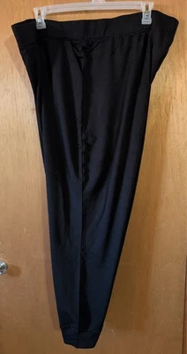 Pantalones de chándal Cuddl Duds Comfortwear 3X negros A309683 Foto 1 de 4