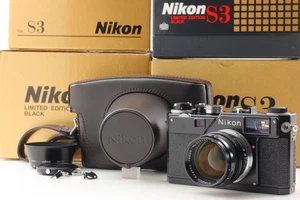 [Fast unbenutzt] Nikon S3 schwarz Baujahr 2000 Limited Edition mit 50mm f1.4 aus Japan - Bild 1 von 24