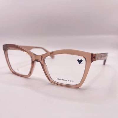 Pantalones de mezclilla cuadrados para mujer Calvin Klein CKJ24612 rubor transparente Foto 1 de 4