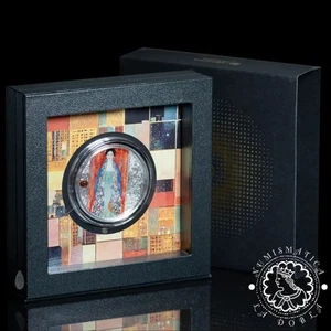 2024 – 500 CFA Plata PROOF – Gustav Klimt – Portait of Fräulein Lieser – CAMERUN - Imagen 1 de 3