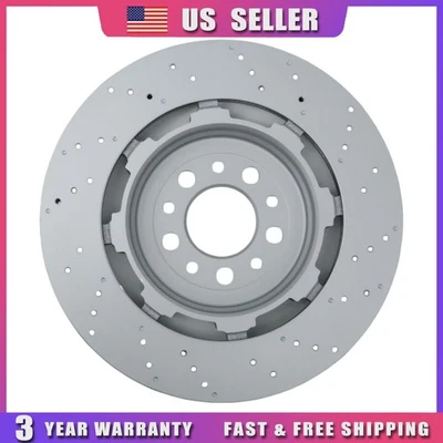 Rear Brake Rotor Fits For Alfa Romeo Giulia Stelvio Quadrifoglio 2017-2024 - Image 1 of 4