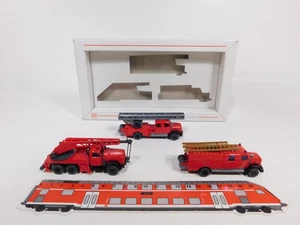 DZ319-0, 5 #wiking H0 1:87 2600 Set Feuerwehr-Packung Magirus Veterans Mint+ - Picture 1 of 5