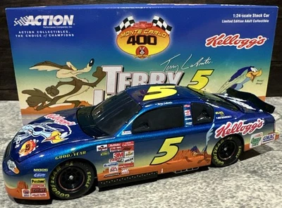 2001 Terry Labonte #5 Kellogg’s Looney Tunes 1/24 Action Nascar Diecast Bank - Image 1 of 4