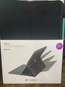 Logitech Protective Case with Any-Angle Stand Apple iPad Pro 12.9 inch - Black - Picture 1 of 4
