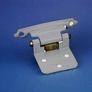 1/2" Overlay Cabinet Hinges {LOT OF 23} With Semi-Concealed Frame Wing P5011 - Picture 1 of 3