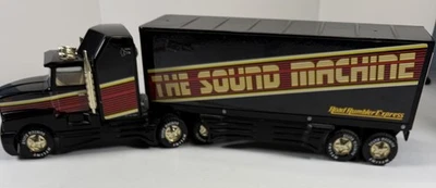 Vintage Nylint Sound Machine Tractor Trailer Truck Road Rumbler Black No Sound - Image 1 of 4