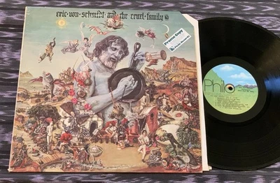 LP Near Mint ERIC VON SCHMIDT AND THE CRUEL FAMILY 1980 Promo PHILO bob dylan NM - Image 1 of 2