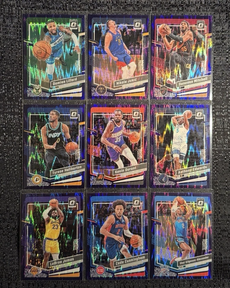 2023-24 Panini Donruss Optic PURPLE SHOCK Complete Your Set You Pick Card #1-200 - Image 1 of 1