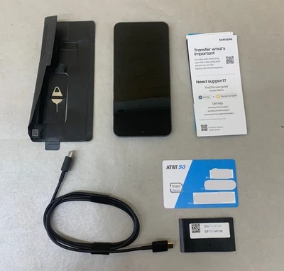 Samsung SM-S921U Galaxy S24 AT&T Only 6.2" AMOLED 5G 256GB Onyx Black *NO BOX* - Image 1 of 4