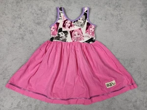 KPea Tank Dress Girls 3T Pink Disney Princess Aurora Belle Rapunzel Cinderella - Picture 1 of 9