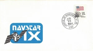 13 Jun 1984 FDC, NAVSTAR-IX - Picture 1 of 3