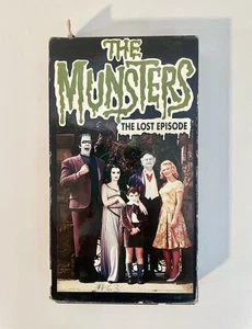 THE MUNSTERS THE LOST (COLOR) EPISODE VHS TAPE (1991) RARE FRED GWYNNE, AL LEWIS - Imagen 1 de 3