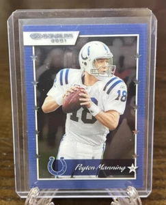 2021 DONRUSS CLEARLY ACETATE RETRO 2001 SP PEYTON MANNING - Picture 1 of 2