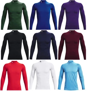 Under Armour Men's ColdGear Compression Mock - 1366072 - FREE SHIPPING - Picture 1 of 18
