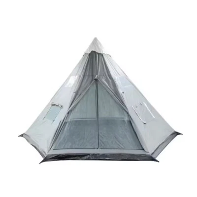 TIENDA DE CAMPAÑA TIPI 4 PLAZAS GRIS CAMPING SURPASS - Imagen 1 de 4