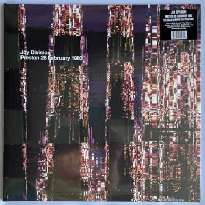 Joy Division 140g Rainbow Splatter Colored Vinyl NEW LIVE Preston February 1980 Foto 1 de 3