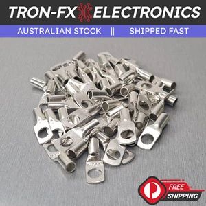 10/20/50/500Pcs SC6-6 Ring Terminals Crimp Cable Lugs 6mm² 10AWG M6 Bolt - Picture 1 of 14