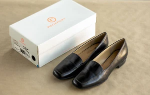 Rockport Damenschuhe klassische schwarze Halbschuhe US 7,5 B - Bild 1 von 8