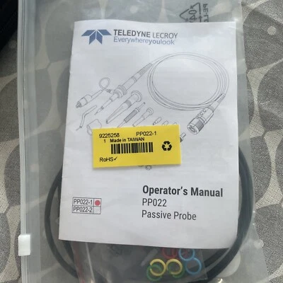Teledyne LeCroy PP022 1:10 Oscilloscope Probe, Passive Type 500MHz - Image 1 of 2