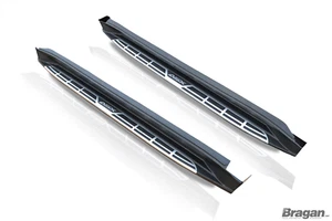 Running Boards + Logo To Fit Mitsubishi ASX 2010+ 4x4 Car Side Step Accessories - Picture 1 of 7