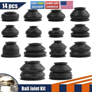 14x Multipack Ball Joints Dust Boot Cover Track Tie Rods Ends Kit Universal Set - Picture 1 of 9