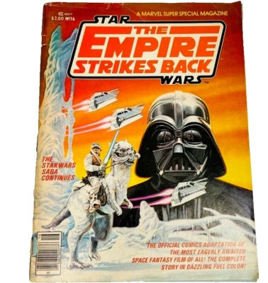 Vintage Star Wars The Empire Strikes Back 80s Comic Book Graphic Novel Marvel - Image 1 of 4