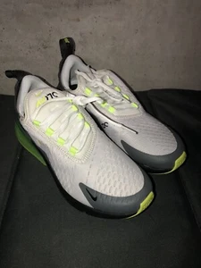 Nike Air Max 270 Platinum Tint Volt White Grey - Mens Size 6 CJ0550-001 - Picture 1 of 8