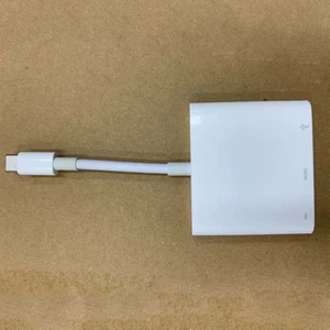Genuine Apple USB-C Digital AV Multiport Adapter for MacBook A1621 HDMI cable - Afbeelding 1 van 4