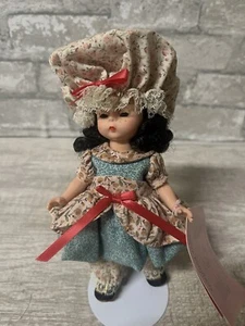 Bambola Madame Alexander 8”, Little Miss Muffet, con cuscino e scatola originale - Foto 1 di 12