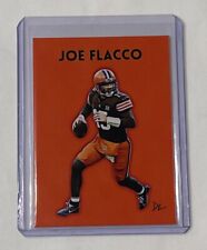 Joe Flacco Limited Edition Artist Signed Cleveland Browns Trading Card 2/10
