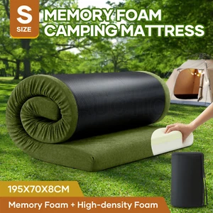 Single Foam Mattress Camping Mat Sleeping Pad Travel Roll Up Floor Cushion Bed - Picture 1 of 12
