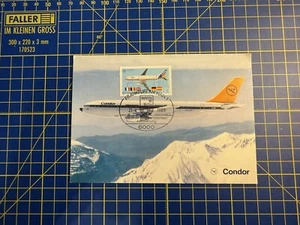 Condor Airbus A300B4 Aviation Postcard New Never Used - Imagen 1 de 2
