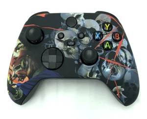 Custom Microsoft Xbox Series X / S Controller - Soft Touch Ghost of Samurai - Picture 1 of 8