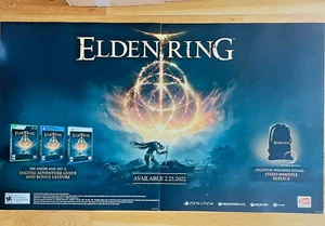 2022 RIESIGER ELDEN RING 2-teilig 28" x 48" POSTER In-Store PROMO Werbung Anzeige - Bild 1 von 7