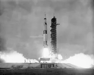 APOLLO 10 SATURN V ROCKET LAUNCH NASA 11x14 GLOSSY PHOTO PRINT - Picture 1 of 1