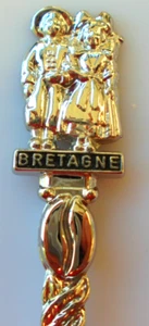 PETITE CUILLERE DE COLLECTION SPOON - BRETAGNE COUPLE - Picture 1 of 2